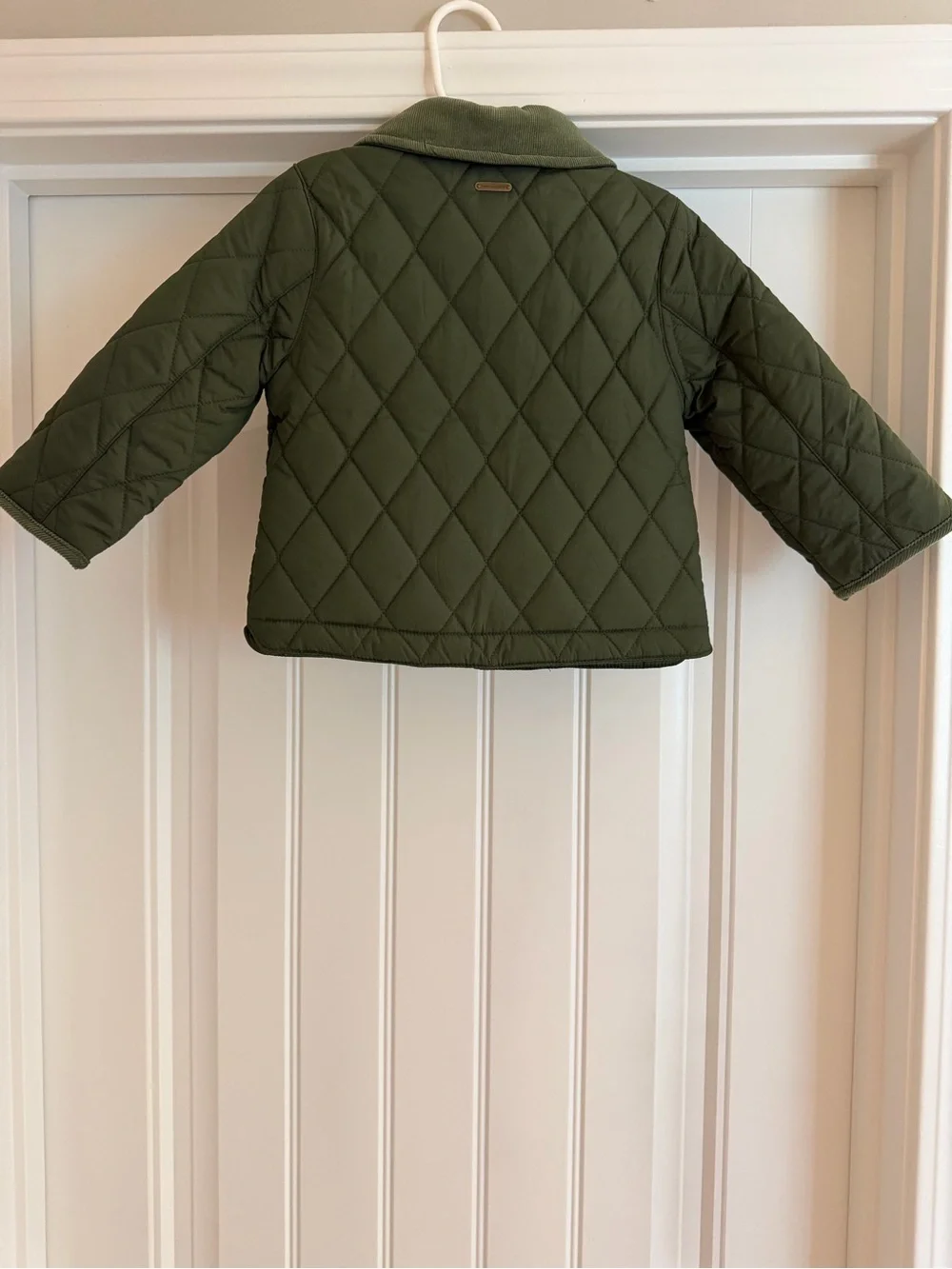 NWT Janie and Jack Quilted Olive Green Puffer Jacket